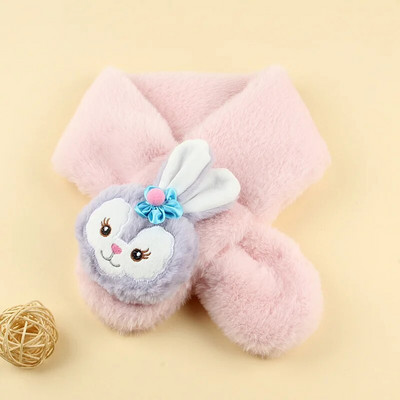 Χειμερινό μωρό κασκόλ Ζεστό παχύ Παιδικό κασκόλ με καρτούν Χαριτωμένο βελούδινο μωρό μωρό μαντίλι Χειμερινό μαντήλι Keep Warm Αξεσουάρ