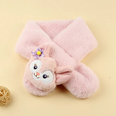 Χειμερινό μωρό κασκόλ Ζεστό παχύ Παιδικό κασκόλ με καρτούν Χαριτωμένο βελούδινο μωρό μωρό μαντίλι Χειμερινό μαντήλι Keep Warm Αξεσουάρ