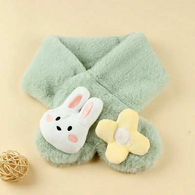 Χειμερινό μωρό κασκόλ Ζεστό παχύ Παιδικό κασκόλ με καρτούν Χαριτωμένο βελούδινο μωρό μωρό μαντίλι Χειμερινό μαντήλι Keep Warm Αξεσουάρ