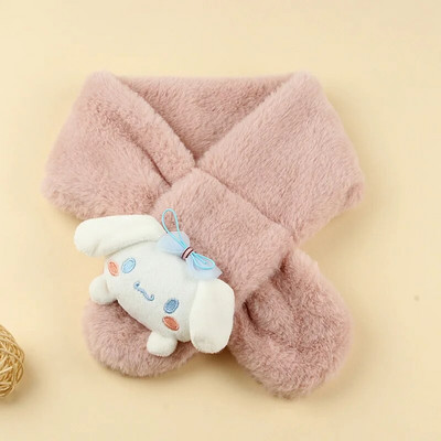 Χειμερινό μωρό κασκόλ Ζεστό παχύ Παιδικό κασκόλ με καρτούν Χαριτωμένο βελούδινο μωρό μωρό μαντίλι Χειμερινό μαντήλι Keep Warm Αξεσουάρ