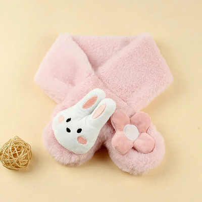 Χειμερινό μωρό κασκόλ Ζεστό παχύ Παιδικό κασκόλ με καρτούν Χαριτωμένο βελούδινο μωρό μωρό μαντίλι Χειμερινό μαντήλι Keep Warm Αξεσουάρ