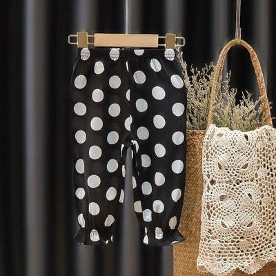 Καλοκαιρινό καθημερινό μωρό παντελόνι χαρέμι για κοριτσάκια Λεπτό δροσερό λουλουδάτο τύπωμα Παιδικό παντελόνι Bloomers Loose παιδικό παντελόνι κατά των κουνουπιών