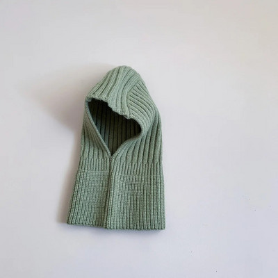Νέο χειμωνιάτικο μωρό πλεκτό κασκόλ με κουκούλα Ζεστό Μονόχρωμο Φουλάρι Μονόχρωμο Φουλάρι Παιδιά Αγόρια Κορίτσια Γιακάς Λαιμού Keep Warm Αξεσουάρ