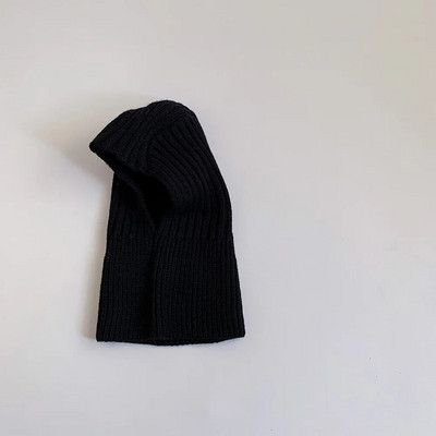 Νέο χειμωνιάτικο μωρό πλεκτό κασκόλ με κουκούλα Ζεστό Μονόχρωμο Φουλάρι Μονόχρωμο Φουλάρι Παιδιά Αγόρια Κορίτσια Γιακάς Λαιμού Keep Warm Αξεσουάρ