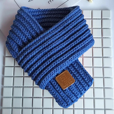 Μονόχρωμο πλεκτό μωρό μαντήλι Χειμερινό μαλακό ζεστό νεογέννητο παιδικό μαντήλι για μωρό κοριτσάκι παιδικό μαντήλι