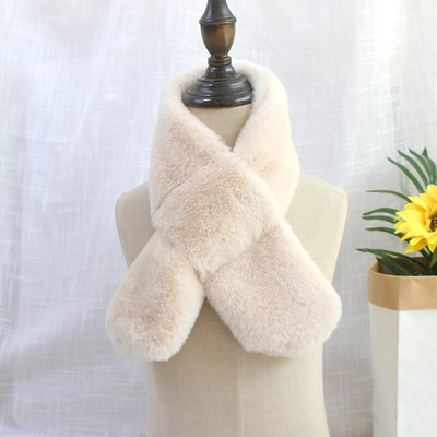 Lapsed Talvine Pehme Soe Sall Kunstküüliku karusnahast Ristkrae Sallid Lapsed Beebi Tüdruk Poiss Mood Sall Kael Soojem Kaelarätik