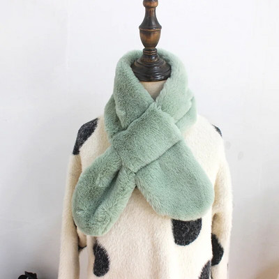 Lapsed Talvine Pehme Soe Sall Kunstküüliku karusnahast Ristkrae Sallid Lapsed Beebi Tüdruk Poiss Mood Sall Kael Soojem Kaelarätik