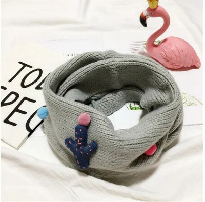 Νέα άφιξη 2023 Παιδικά Αγόρια Κοριτσίστικα Κασκόλ Χειμώνας Ζεστή Μόδα Συνονθύλευμα Καρό Πλεκτό Μακρύ Κασκόλ Παιδικά Κασκόλ 2-15 ετών