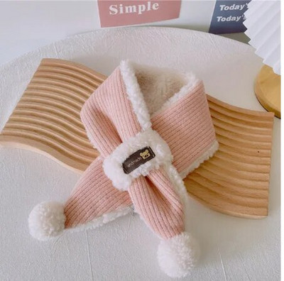 Νέα άφιξη 2023 Παιδικά Αγόρια Κοριτσίστικα Κασκόλ Χειμώνας Ζεστή Μόδα Συνονθύλευμα Καρό Πλεκτό Μακρύ Κασκόλ Παιδικά Κασκόλ 2-15 ετών