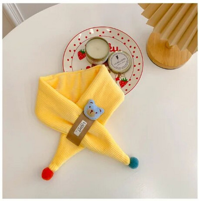 Νέα άφιξη 2023 Παιδικά Αγόρια Κοριτσίστικα Κασκόλ Χειμώνας Ζεστή Μόδα Συνονθύλευμα Καρό Πλεκτό Μακρύ Κασκόλ Παιδικά Κασκόλ 2-15 ετών