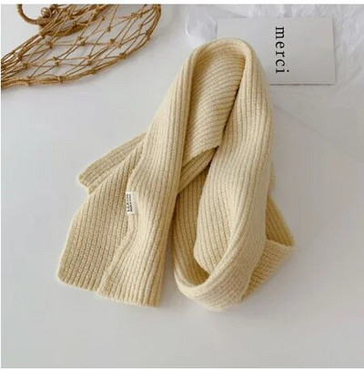 Νέα άφιξη 2023 Παιδικά Αγόρια Κοριτσίστικα Κασκόλ Χειμώνας Ζεστή Μόδα Συνονθύλευμα Καρό Πλεκτό Μακρύ Κασκόλ Παιδικά Κασκόλ 2-15 ετών