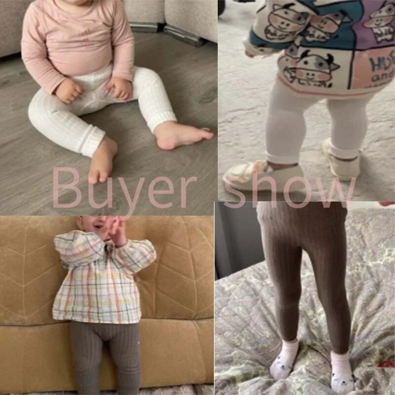 Βρεφικό Παντελόνι Νεογέννητο Κοριτσίστικο Άνοιξη Φθινοπωρινό Παντελόνι Βαμβακερό Χρώμα Ελαστική Δύναμη Για Παιδικό Παιδικό Κολάν Καλσόν για Κορίτσια
