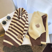 Eșarfă pentru copii, toamnă iarnă, moda coreeană, tricotat pentru copii, baveră, lână, tricotat, eșarfe, îngroșați, caldă, pentru copii mici, fată, băiat