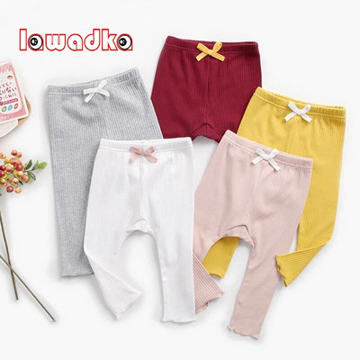 Lawadka Pantaloni de primăvară pentru bebeluși nou-născuți pentru fete, jambiere ocazionale, pantaloni PP pentru copii, pentru fete, pantaloni lungi pentru copii mici