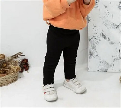 Noua sosire 0-4T Bebeluși Leggings Bumbac Pantaloni Mari Primăvară Toamnă Copii Fete Pantaloni Moda Pantaloni Lungi Solid Copii Tigaie