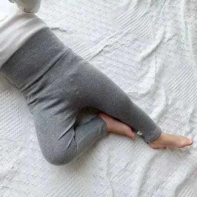 Toamnă, primăvară, jambiere pentru fetiță, bumbac, băieți, cu nervuri, lungime întreagă, sugari, haine pentru copii, pantaloni skinny, pantaloni casual pentru copii