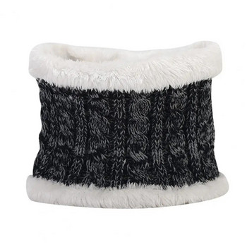Σετ Παιδικά Καπέλο Γάντια Κασκόλ Cozy Stylish Παιδικά Χειμερινά Αξεσουάρ Σετ Πλεκτό Καπέλο Γάντια Κασκόλ με βελούδινη μπάλα για πλήρη