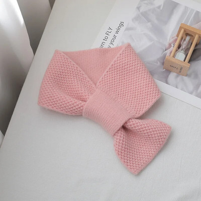 Eșarfă potrivită pentru familie, mamă, fată, băiat, toamnă, iarnă, tricotată caldă, guler încrucișat, inel pentru gât, eșarfe pentru copii, eșarfe noi sosiri