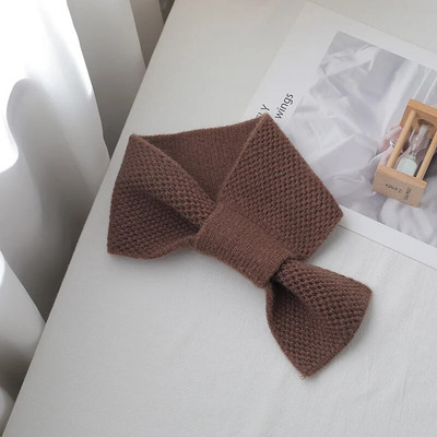 Eșarfă potrivită pentru familie, mamă, fată, băiat, toamnă, iarnă, tricotată caldă, guler încrucișat, inel pentru gât, eșarfe pentru copii, eșarfe noi sosiri