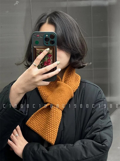 Eșarfă potrivită pentru familie, mamă, fată, băiat, toamnă, iarnă, tricotată caldă, guler încrucișat, inel pentru gât, eșarfe pentru copii, eșarfe noi sosiri