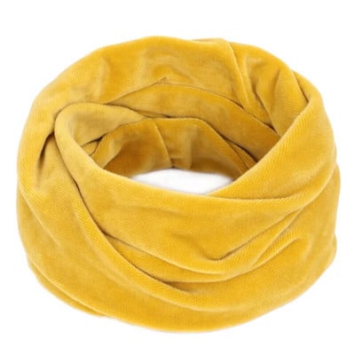 Bársonyos őszi téli sál fiúknak lányoknak női férfiaknak gyerekeknek vastag, elasztikus hangtompítók gyerekeknek nyakmelegítő gyűrű baba sál