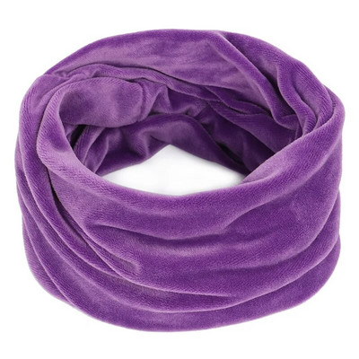 Bársonyos őszi téli sál fiúknak lányoknak női férfiaknak gyerekeknek vastag, elasztikus hangtompítók gyerekeknek nyakmelegítő gyűrű baba sál