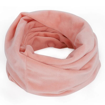 Bársonyos őszi téli sál fiúknak lányoknak női férfiaknak gyerekeknek vastag, elasztikus hangtompítók gyerekeknek nyakmelegítő gyűrű baba sál