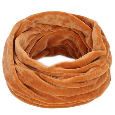 Bársonyos őszi téli sál fiúknak lányoknak női férfiaknak gyerekeknek vastag, elasztikus hangtompítók gyerekeknek nyakmelegítő gyűrű baba sál