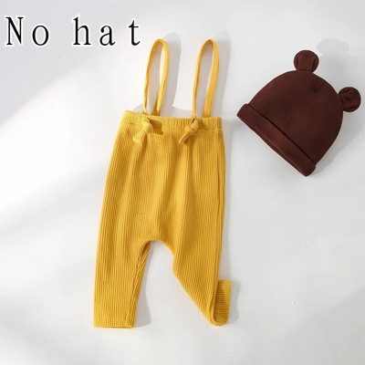 2023 Haine pentru nou-născut fete pantaloni cu talie înaltă sugari pantaloni comozi Pp toamnă băieți jambiere copii bebeluși pantaloni copii 0-3 t