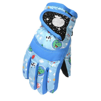 Παιδιά Κορίτσια Αγόρια Αδιάβροχα Ζεστά Γάντια Χειμερινά Επαγγελματικά Γάντια Σκι Snow Παιδικά Αντιανεμικά Γάντια Snowboard Σκι 3-7 ετών