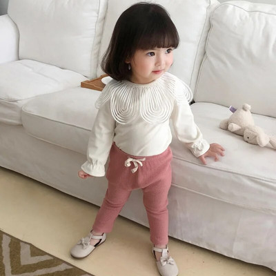 2022 Νέο Baby PP παντελόνι για αγόρια και κορίτσια την άνοιξη και το φθινόπωρο Απλή κλωστή Joker ελαστικό κολάν Παιδικά ρούχα Νεογέννητο παντελόνι