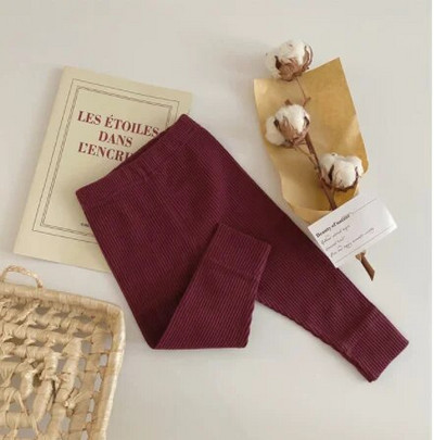 2022 Νέο Baby PP παντελόνι για αγόρια και κορίτσια την άνοιξη και το φθινόπωρο Απλή κλωστή Joker ελαστικό κολάν Παιδικά ρούχα Νεογέννητο παντελόνι