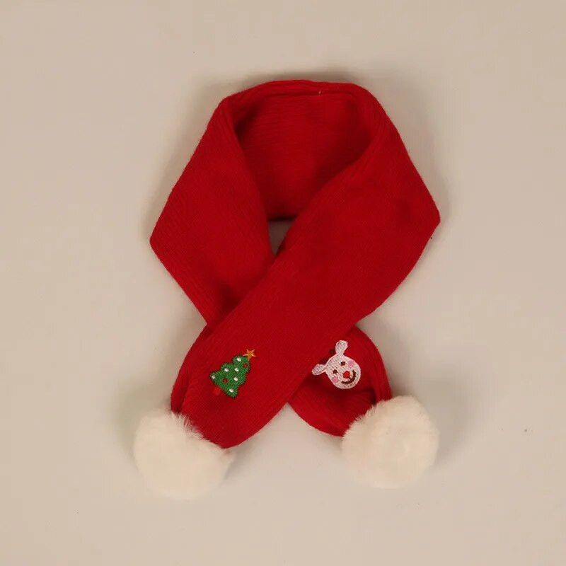 Karácsonyi baba sapka sál kesztyű szett szarvas gyerekek téli sapka nyak melegebb újévi ajándék gyerekeknek sapka lányoknak fiúknak