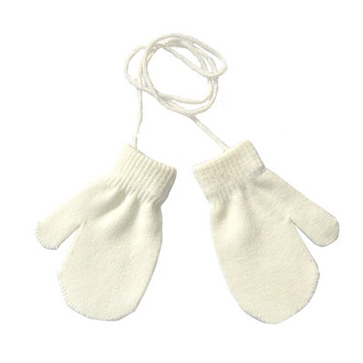 Winter Coral Fleece Παιδικά κοντά γάντια Thicken Children Baby Love Λούτρινα γούνινα γάντια με όλο δάχτυλα Φθινοπωρινό θερμαντήρα χεριών για 1-8 χρόνια