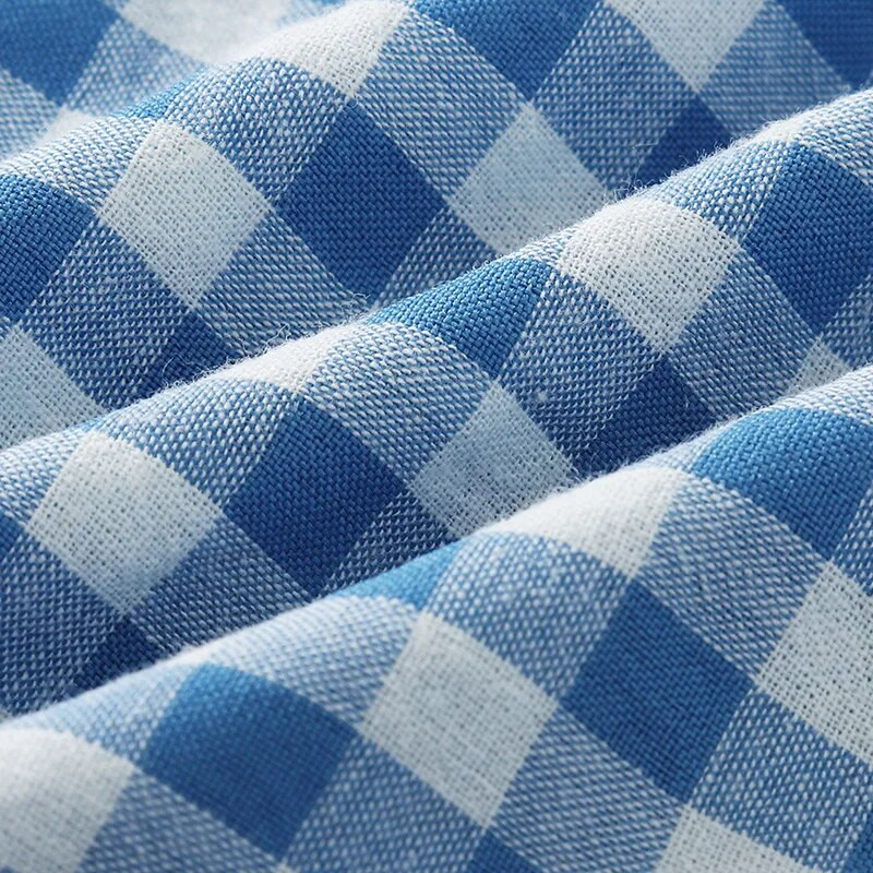 Παιδικά ρούχα 2023 Βρεφικά καλοκαιρινά Παιδικά παντελόνια Διπλό βαμβακερό μαλακό καρό casual παντελόνι αγόρι κορίτσι Παντελόνι κατά των κουνουπιών LOOSE