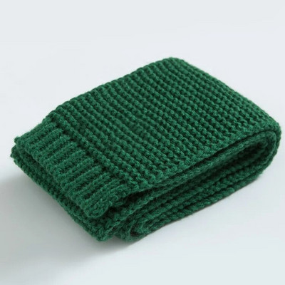 Eșarfă pentru copii de iarnă pentru bebeluși eșarfe tricotate solide Batic cald pentru copii, fete, băieți, eșarfă moale de tricotat stil coreean nou