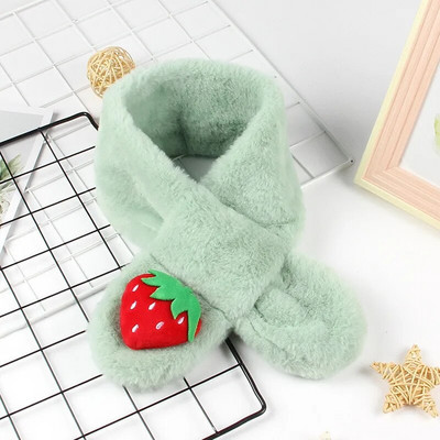 Φθινοπωρινό χειμωνιάτικο μαλακό βελούδινο παιδικό μαντίλι Χαριτωμένο καρτούν κοριτσάκι μωρό χοντρό ζεστό κασκόλ Εξωτερικό παιδικό μαντήλι μωρό αξεσουάρ