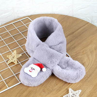 Φθινοπωρινό χειμωνιάτικο μαλακό βελούδινο παιδικό μαντίλι Χαριτωμένο καρτούν κοριτσάκι μωρό χοντρό ζεστό κασκόλ Εξωτερικό παιδικό μαντήλι μωρό αξεσουάρ