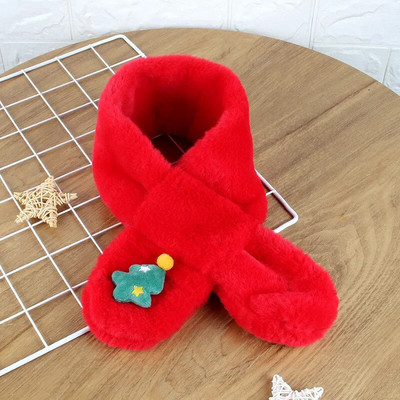 Φθινοπωρινό χειμωνιάτικο μαλακό βελούδινο παιδικό μαντίλι Χαριτωμένο καρτούν κοριτσάκι μωρό χοντρό ζεστό κασκόλ Εξωτερικό παιδικό μαντήλι μωρό αξεσουάρ