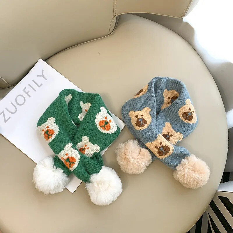 Beebi Kids Sall Imikutele Poisile Tüdrukule Villane Soe Talve Sall Armas Multifilm Trükitud Ristiga Laste Pudipõlle Väikelapse Vastsündinud Pehmed Paksemad Pudipõlled