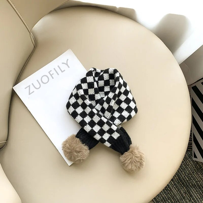 Beebi Kids Sall Imikutele Poisile Tüdrukule Villane Soe Talve Sall Armas Multifilm Trükitud Ristiga Laste Pudipõlle Väikelapse Vastsündinud Pehmed Paksemad Pudipõlled