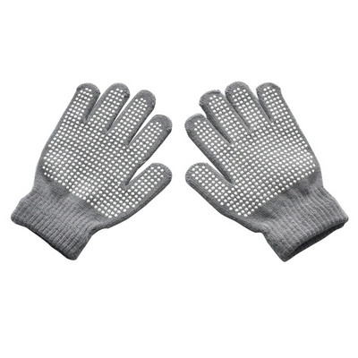 Warmom Gyermek csúszásgátló varázskesztyű gyerekeknek Magic-Stretch Gripper kesztyűk téli meleg babakesztyűk színes csúszásmentes pöttyös kesztyűk