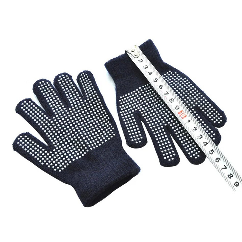 Warmom Gyermek csúszásgátló varázskesztyű gyerekeknek Magic-Stretch Gripper kesztyűk téli meleg babakesztyűk színes csúszásmentes pöttyös kesztyűk