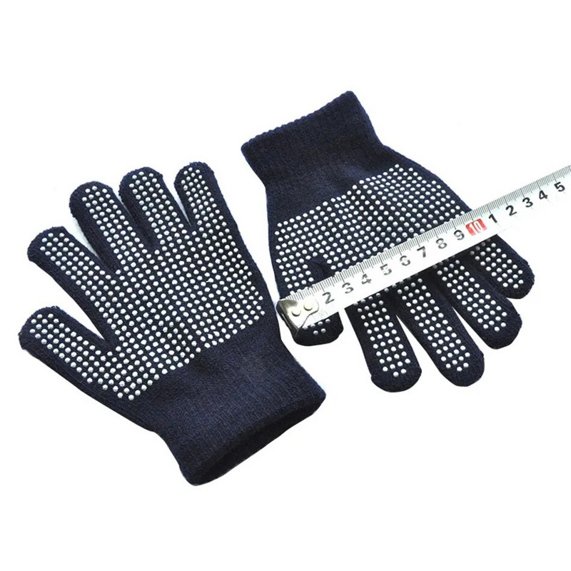 Warmom Gyermek csúszásgátló varázskesztyű gyerekeknek Magic-Stretch Gripper kesztyűk téli meleg babakesztyűk színes csúszásmentes pöttyös kesztyűk