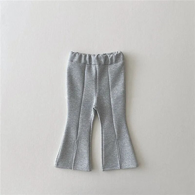 1-6T pentru copii mici Pantaloni pentru fetițe Pantaloni evazați cu imprimeu leopard la modă Îmbrăcăminte pentru sugari Pantaloni pentru copii Pantaloni streetwear