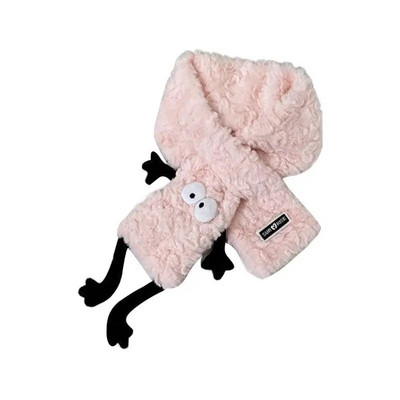 Eșarfă cu desene animate pentru gât Eșarfe calde de iarnă pentru copii, băieți, fete, copii mici, sugari, copii, batic de gât (pentru 0-3 ani)