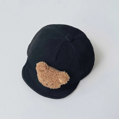 Κοτλέ Καπέλο μωρού αρκουδάκι καρτούν Καπέλο μωρού για αγόρια Φθινόπωρο Άνοιξη Παιδικό Καπέλο μπέιζμπολ για νήπια για κορίτσια Καπέλα για βρέφη 5-24 εκατ.