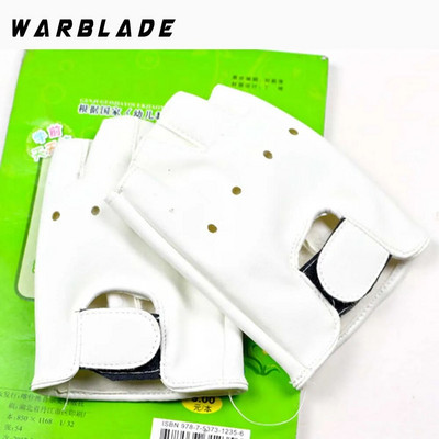 WarBLade High Qualtiy Lapsed Nahkkindad Poistele Tüdrukutele Sõrmedeta Kindad Chilidren Poolsõrmega labakindad Hingavad Gants imikutele