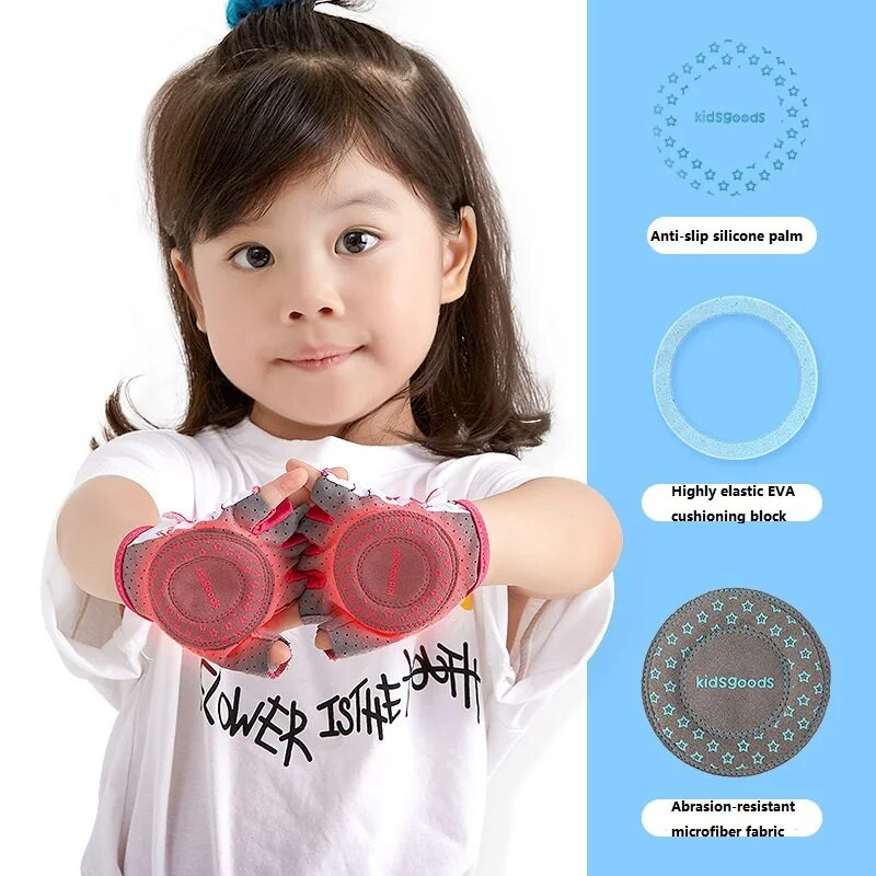 Laste rattakindad Poolsõrme uisutamine Laps Maastikujalgratta kindad Spordikindad poistele ja tüdrukutele Jalgrattatarvikud