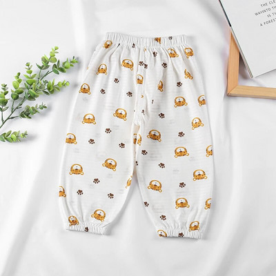 Suvised vastsündinud beebid poisid tüdrukud säärised pidžaamad õhukesed puuvillased beebipüksid armsad multikad pehmed lapsed püksid spordipüksid